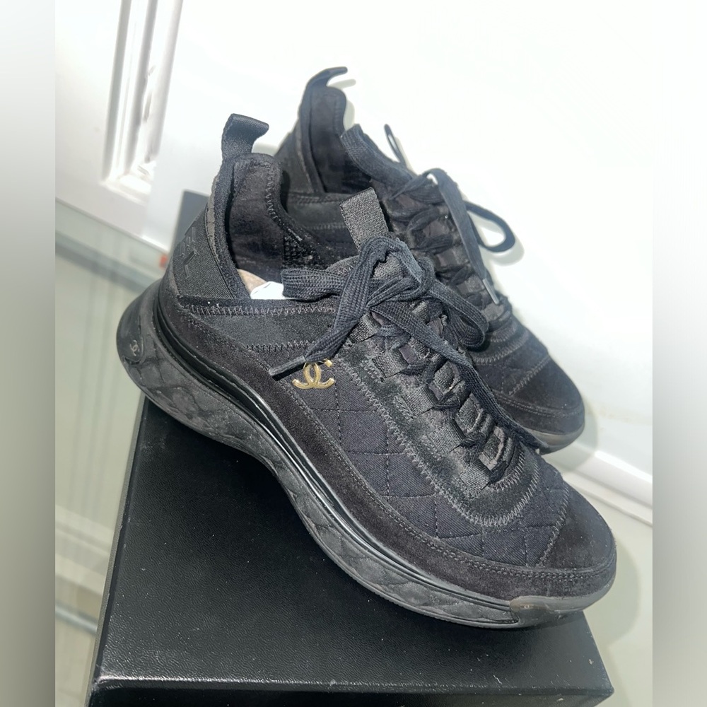 Black Chanel Sneaker
